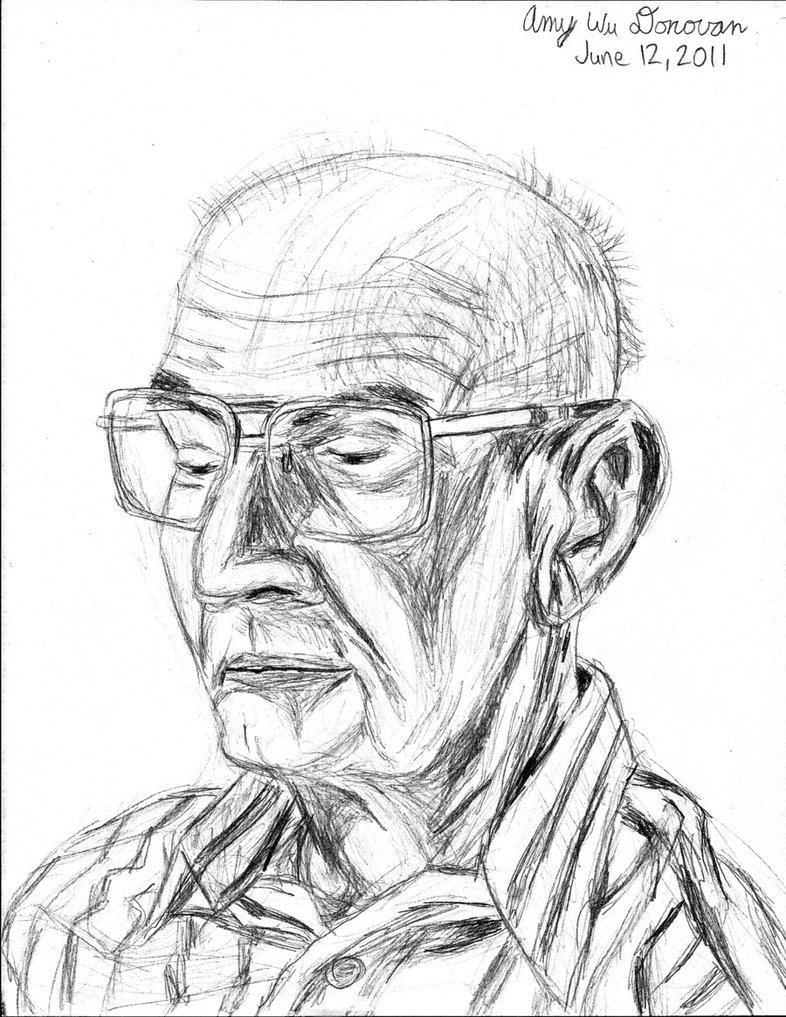 Grandpa Drawing at GetDrawings | Free download