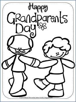 263x350 Grandparents Day Free By A Teacher's Idea Teachers Pay Teachers