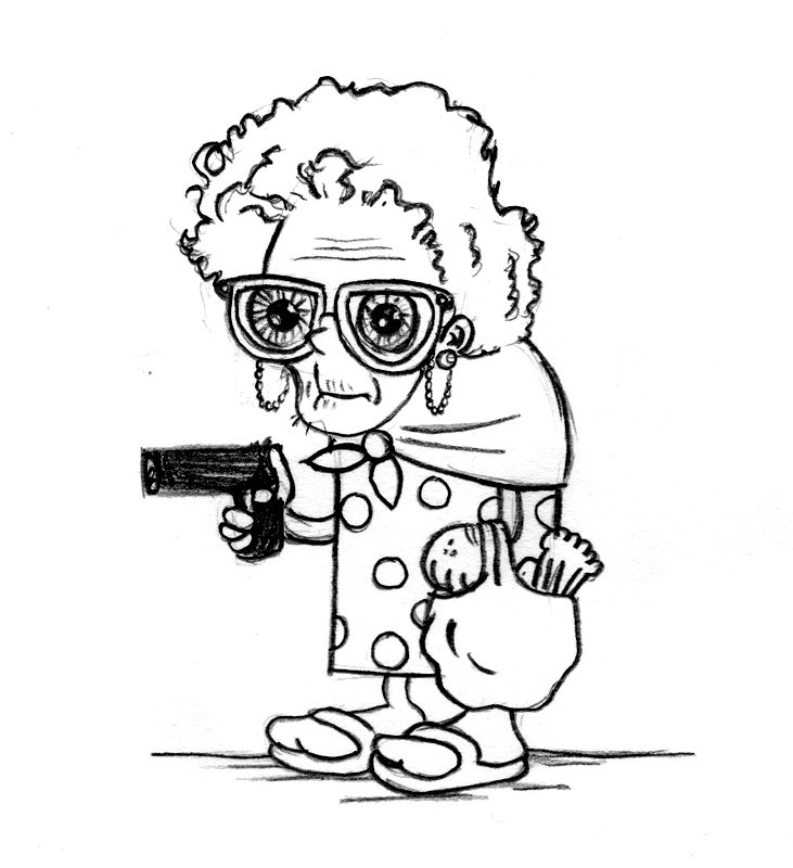 731x800 Dangerous Granny By Eriksdesdemona