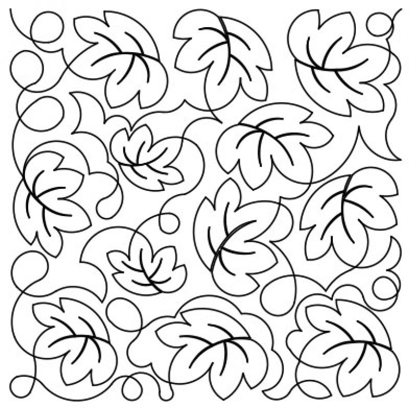 800x797 Grape Leaves 1 E2e By Designs By Deb Geissler