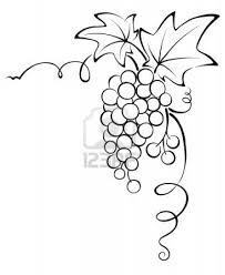 203x248 Grape Vine Vector Clipart Collection