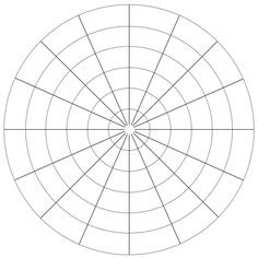 236x236 Mandala Graph Paper
