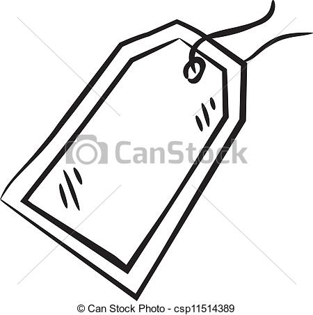 450x453 Hang Tag Vector