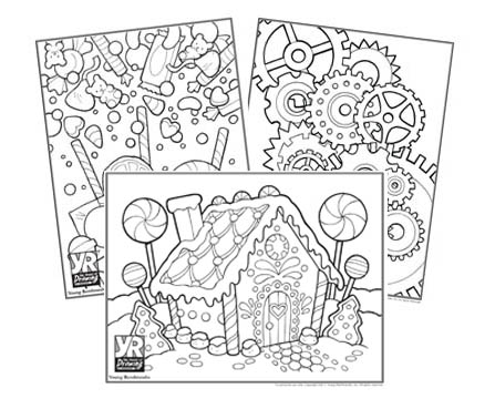 447x360 Patterns Amp Graphics Coloring Page Bundle