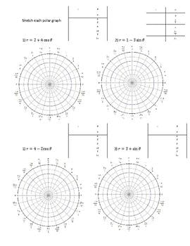 270x350 Worksheet 2 Of 3 Graphing Limacons With Loops And No Loops