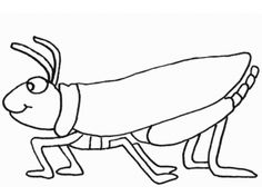 Grasshopper Drawing For Kids at GetDrawings | Free download