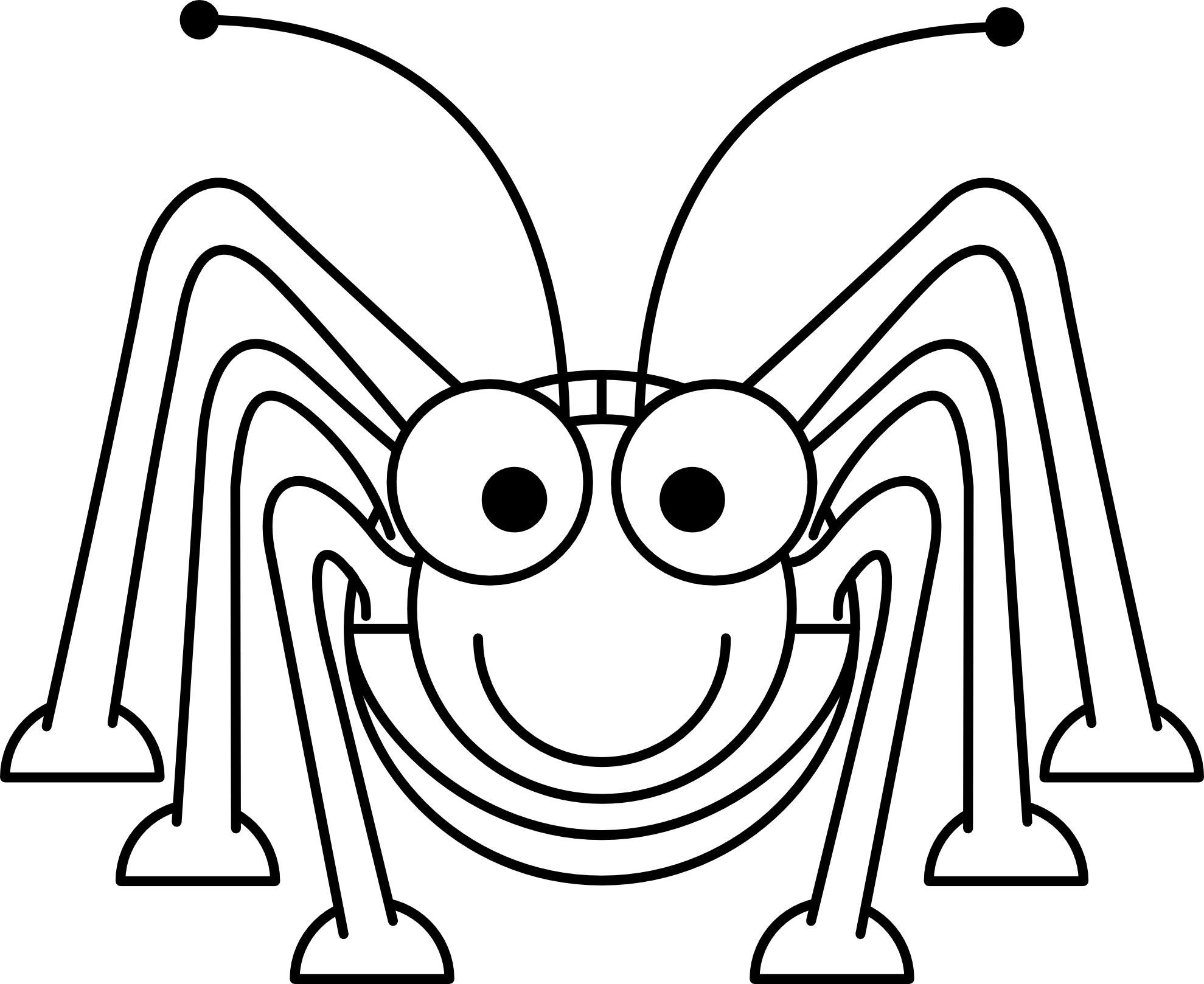 1979x1618 Grasshopper Clipart Black And White Clipart Panda