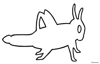 350x226 Grasshopper Clipart Outline