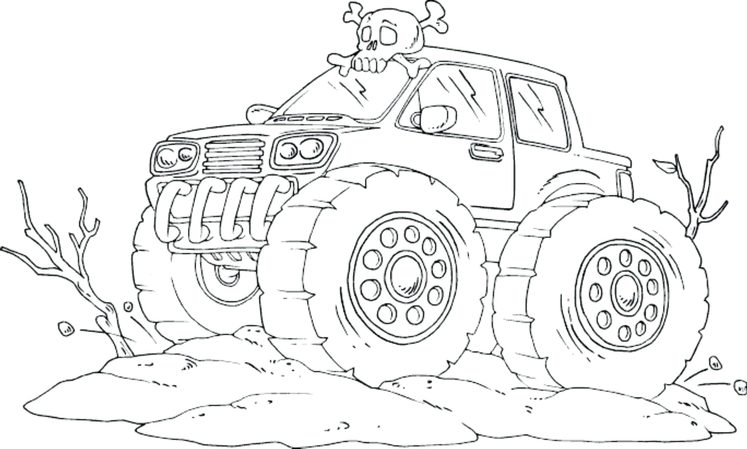 2551x1532 Grave Digger Coloring Pages