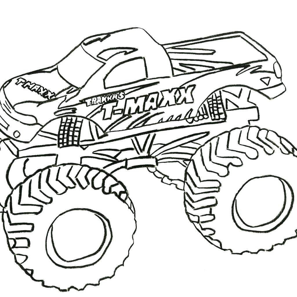 1024x1024 Coloring Grave Digger Coloring Page