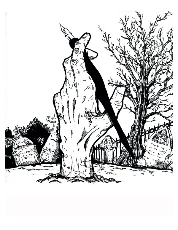 600x776 Drawing From The Grave By Kyohazard