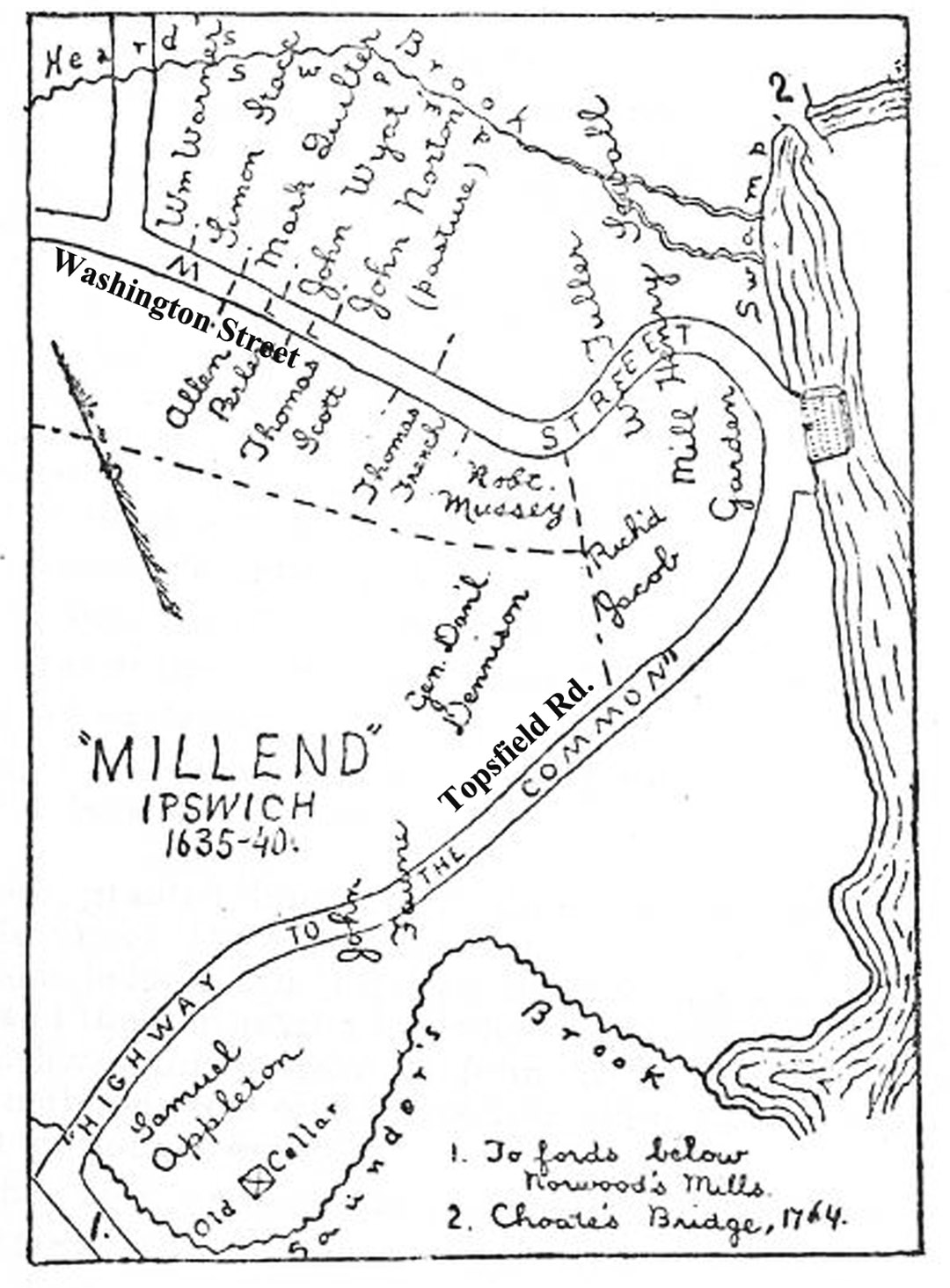 1080x1465 Ye Gravel Street Washington And Liberty Streets Historic Ipswich