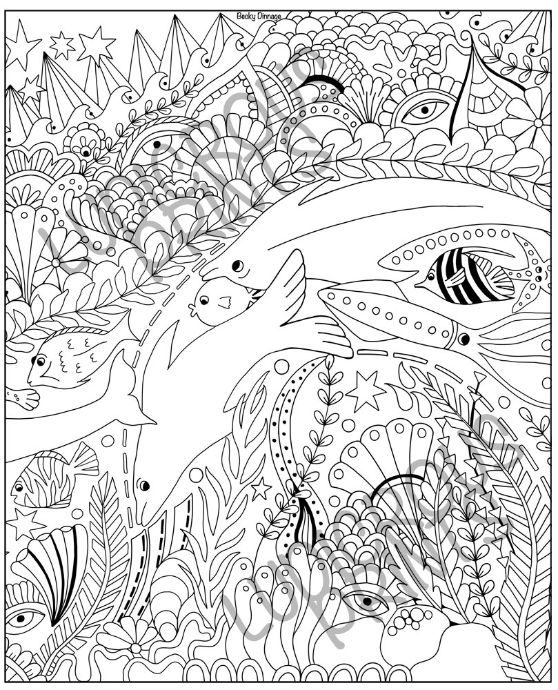 Great Barrier Reef Drawing at GetDrawings | Free download