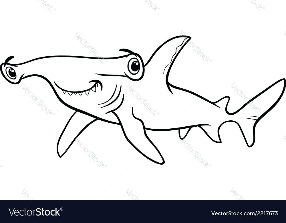 1000x780 Shark Coloring Book Plus Shark Coloring Page With Great White