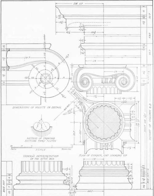 500x635 The Orders Of Architecture. Continued