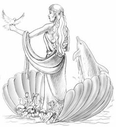 236x259 Aphrodite Greek Goddess Drawings Pretty Pictures