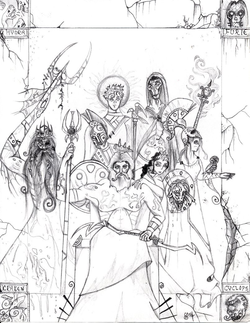805x1039 Greek Gods By Bunnybennett