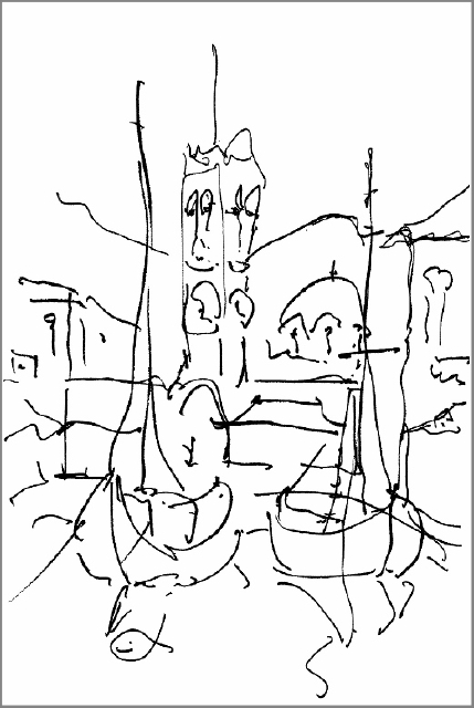 429x640 Drawings Greek Islands