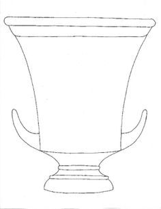 236x305 Greek Vase Template Collection