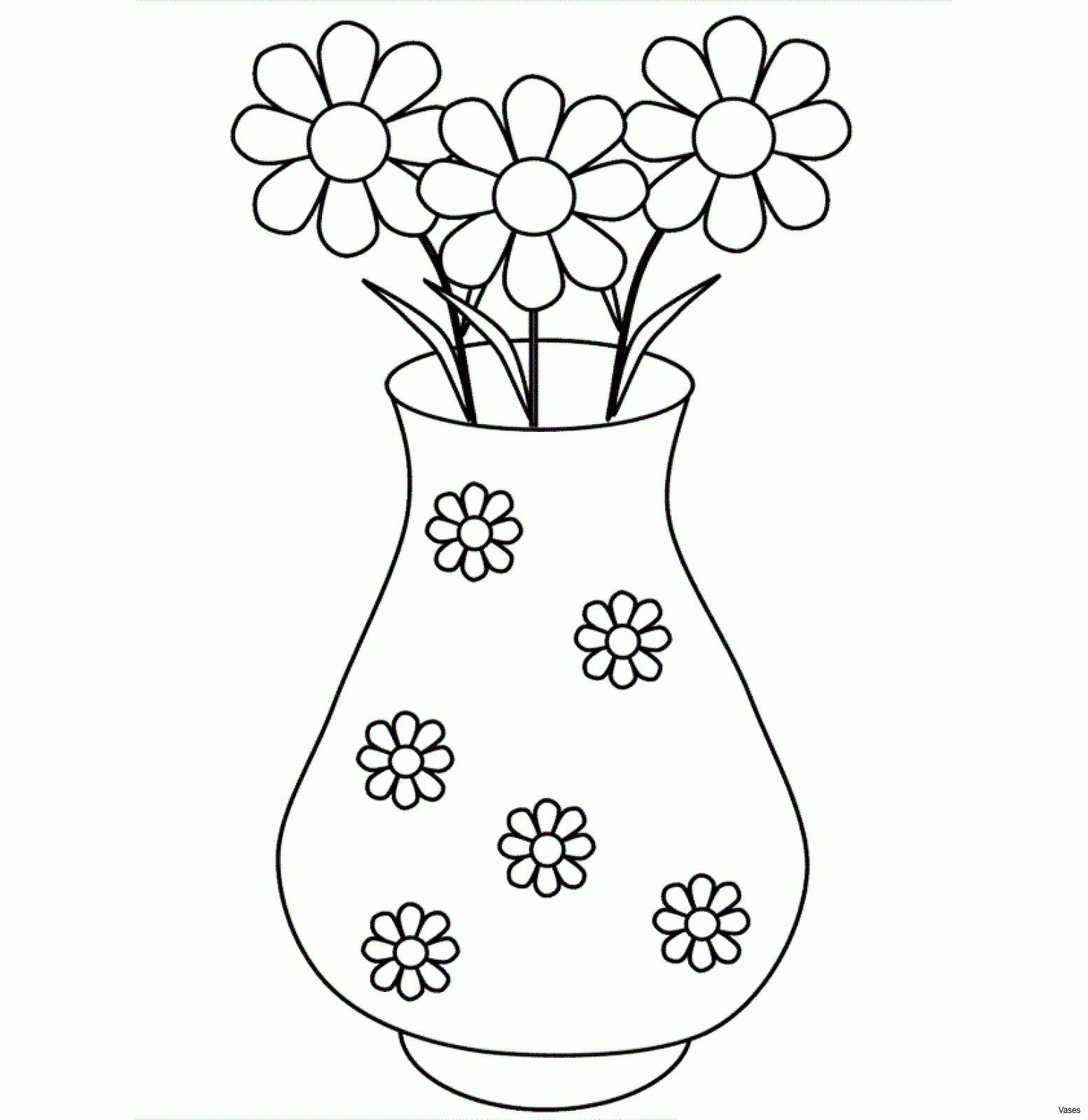 1554x1600 Vase Drawing Tutorial Children How To Draw Flower 69553692h Vases