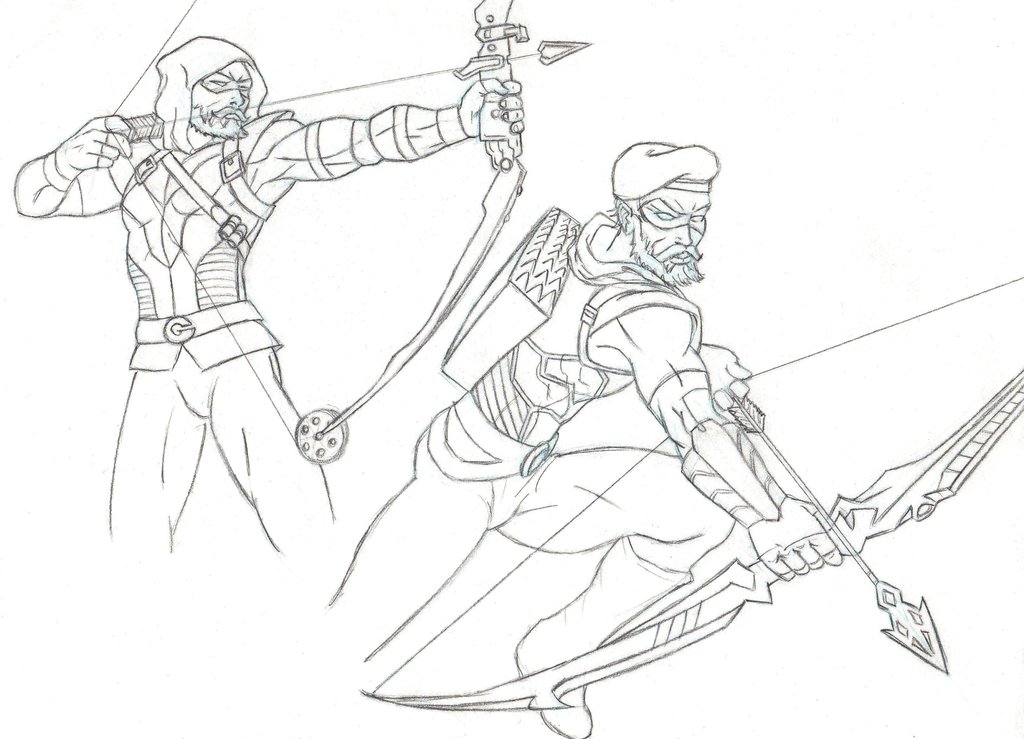 1024x739 Green Arrow By Marcahix
