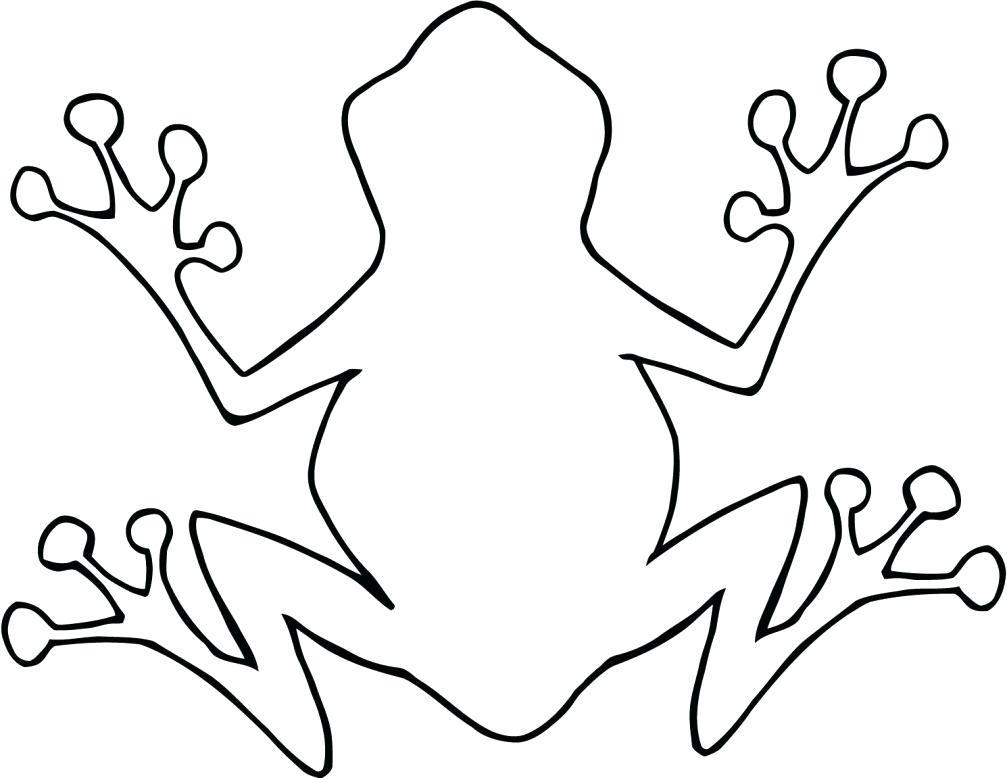 1007x778 Frogs Clipart Frog Drawing Green Frog Clipart Free Memocards.co