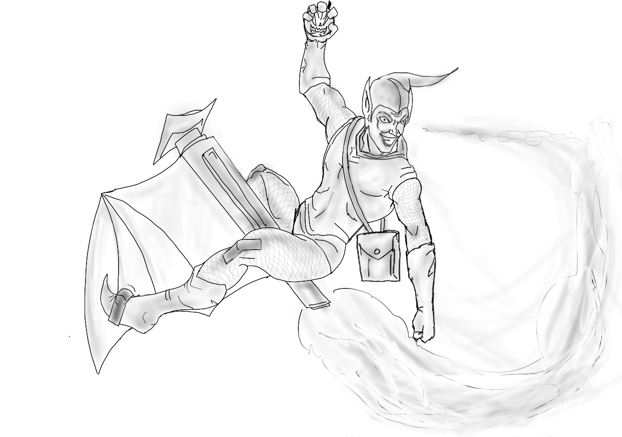 1280x900 Green Goblin Fan Art By Jtmovie On Newgrounds