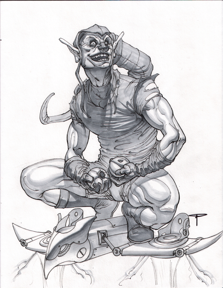 750x969 Green Goblin By Angel Palacios