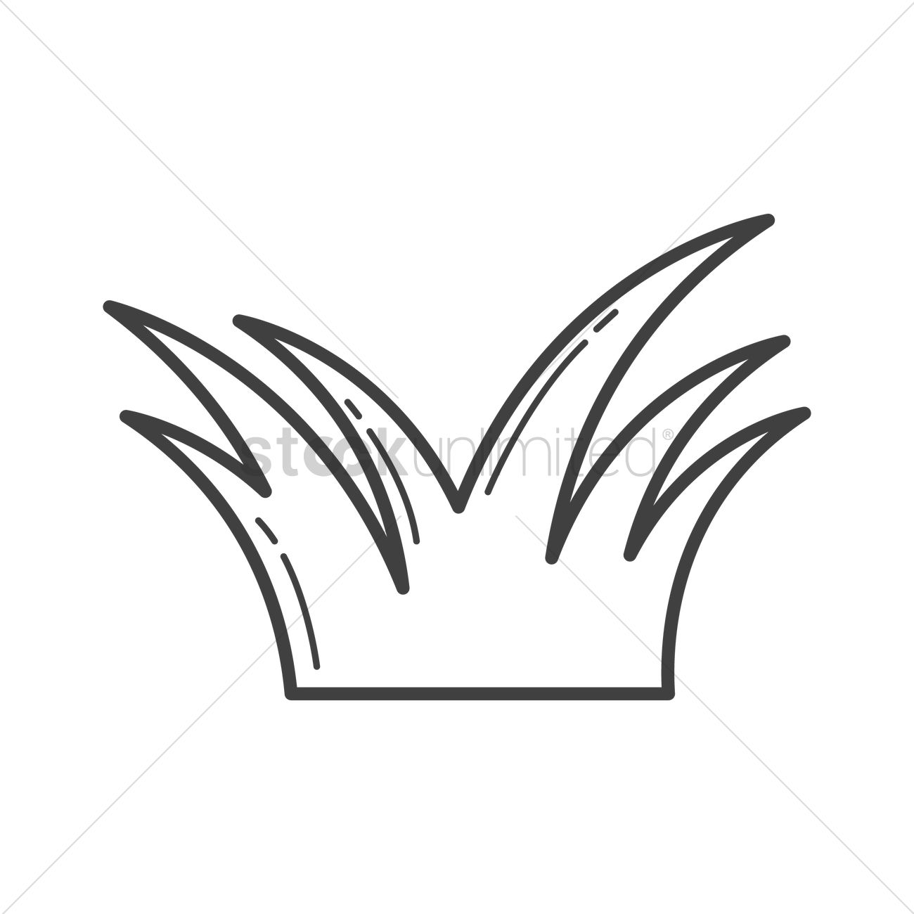 1300x1300 Green Grass Vector Image