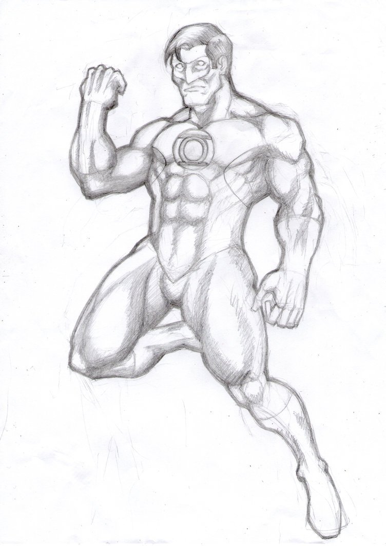 752x1063 Green Lantern Pencil By Tatang Kun