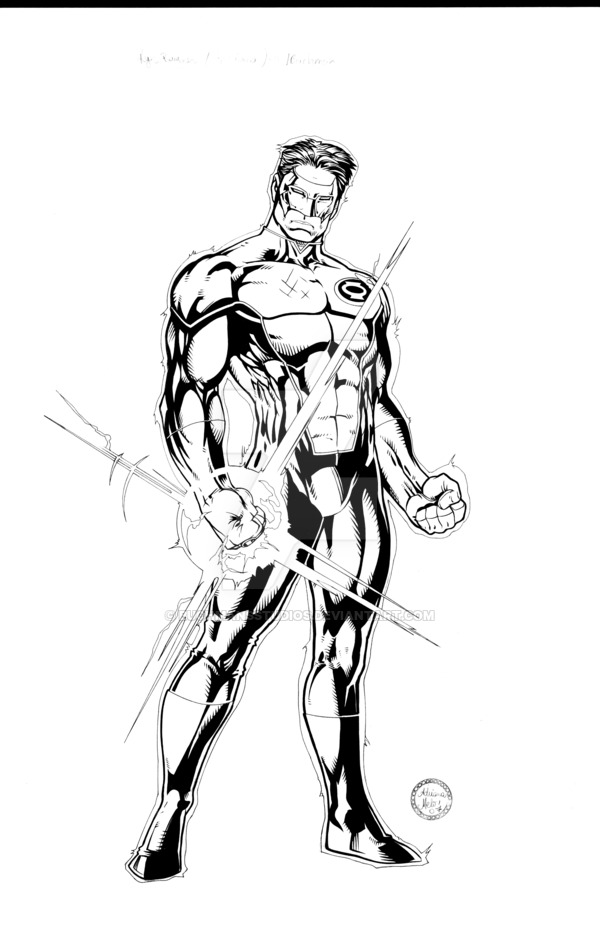 600x931 Green Lantern Sinestrocorps Pg By Buchmansstudios