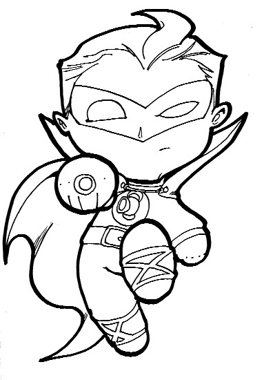 383x550 Chibi G.a. Green Lantern. By Hedbonstudios
