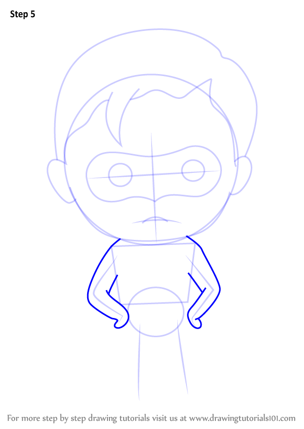 600x846 Learn How To Draw Chibi Green Lantern (Chibi Characters) Step By