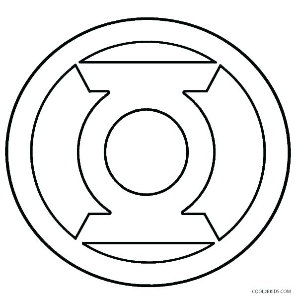 600x600 Flash Logo Coloring Pages Also Green Lantern Coloring Pages