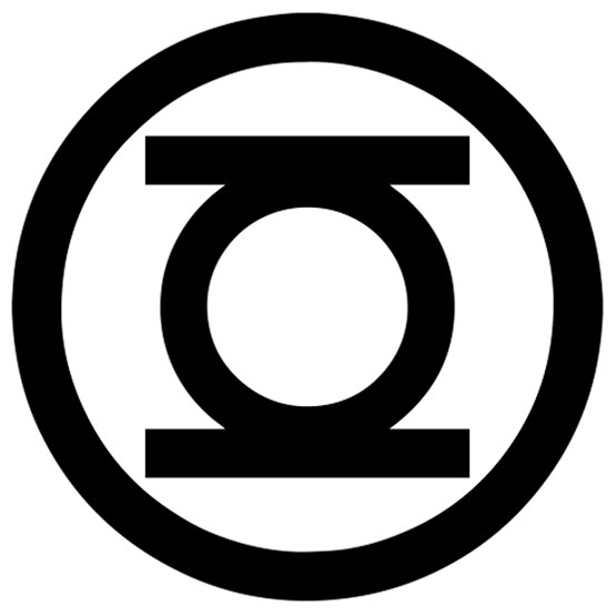 555x555 Green Lantern Superheroes Dc Comics Logo Sponsor Brand Cutting