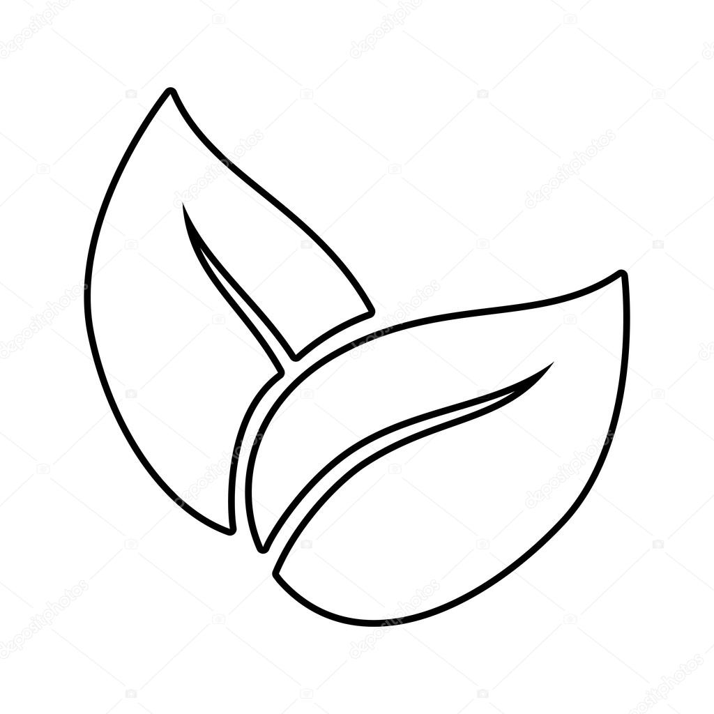 1024x1024 Leaf Icon. Eco And Green Design. Vector Graphic Stock Vector