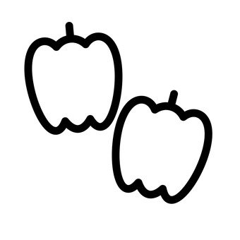 340x340 Free Silhouettes Pieman, Vegetables