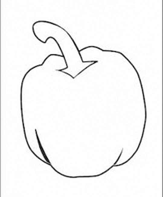 540x654 Coloring Page Pepper