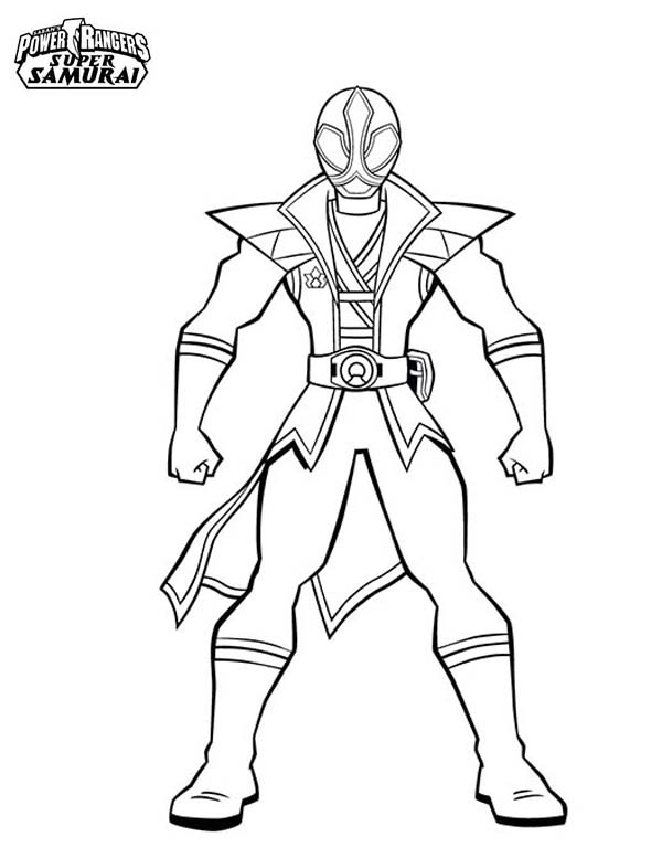 600x777 Power Rangers Samurai Coloring Pages