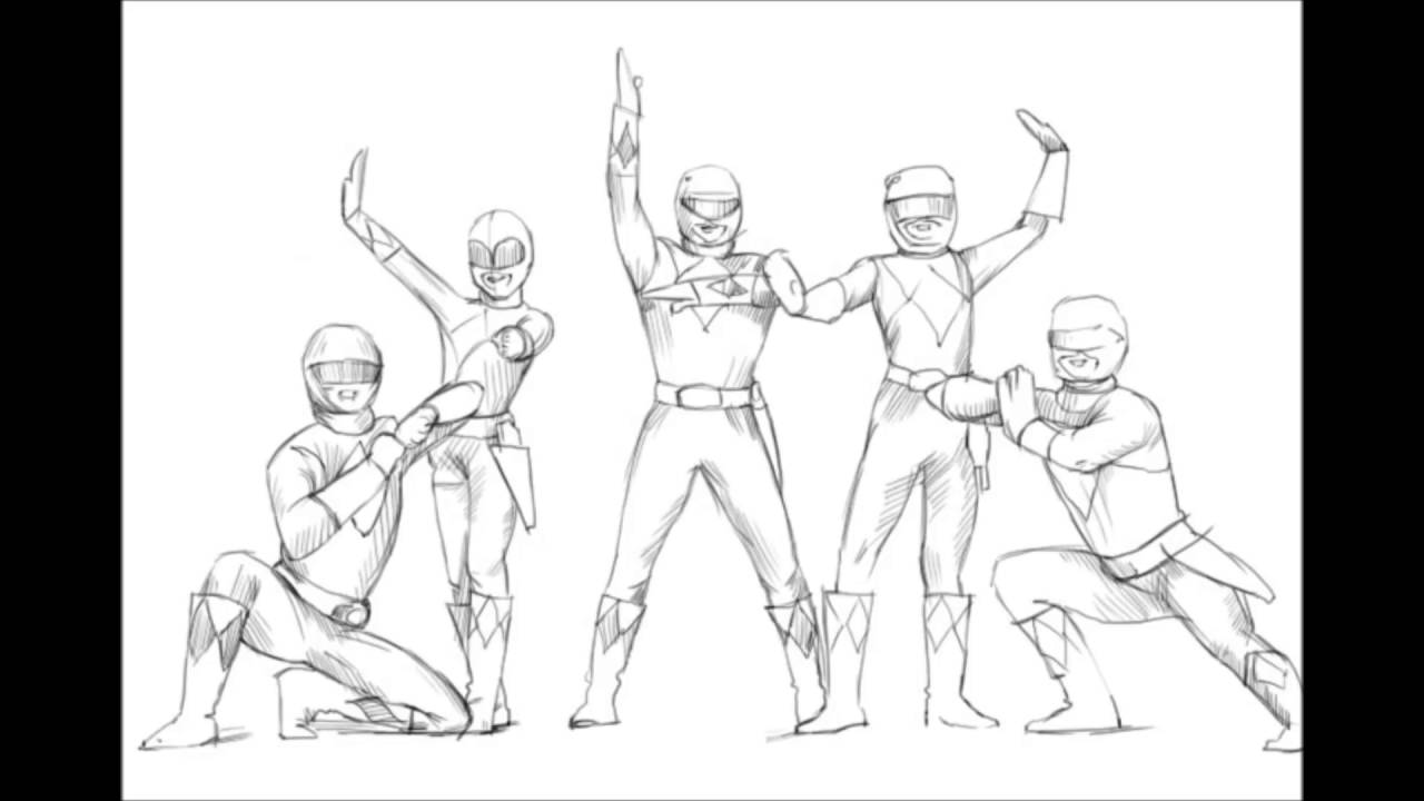 1280x720 How To Draw Power Rangers Samurai