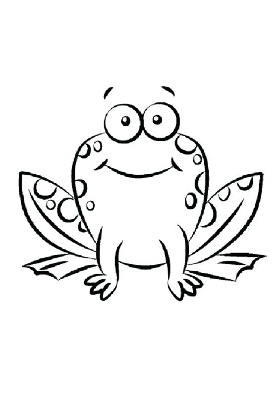 563x800 Frog Pictures To Color Green Frog Coloring Page Free Tree Frog