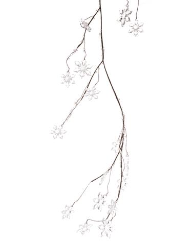 375x480 Holiday Greenery) Snowflake Garland Stephanie'S