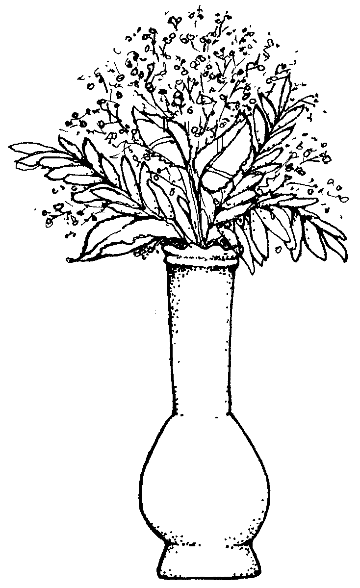 734x1199 Mormon Share } Vase Of Greenery