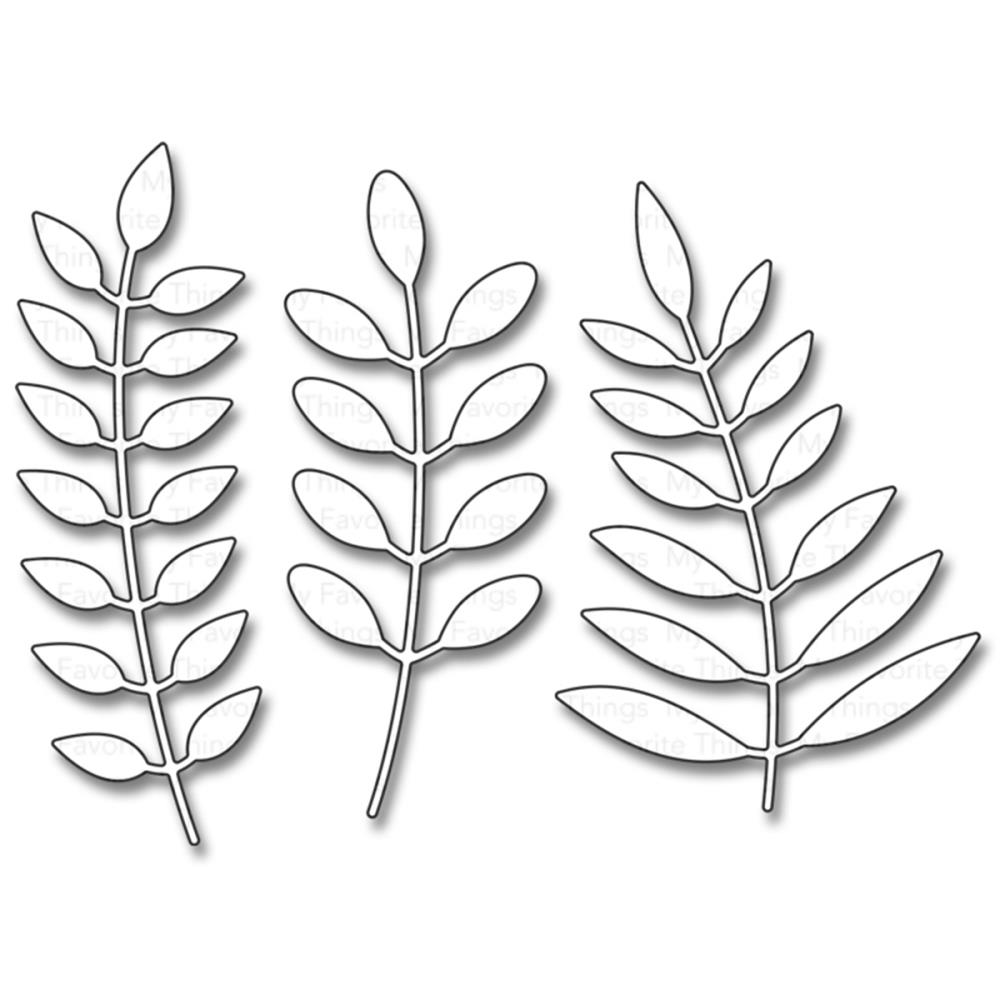 1000x1000 My Favorite Things Bold Greenery Die Namics Dies