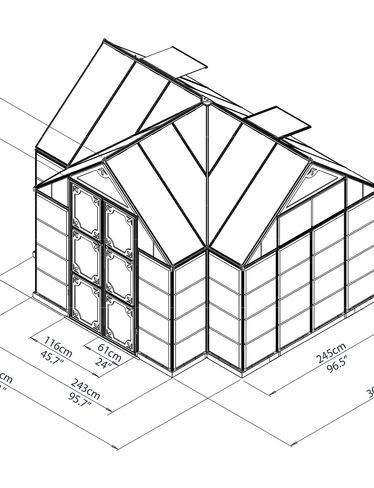 374x488 Orangery Greenhouse Gardening Deck Patio
