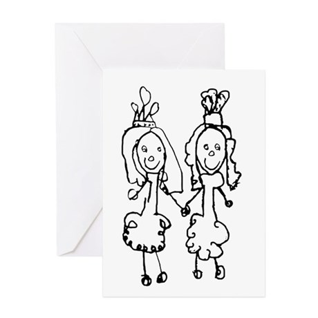 460x460 Gay Wedding Greeting Cards Cafepress