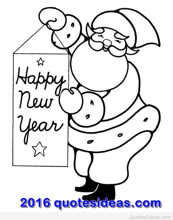 600x761 Drawing New Year Greetings Merry Christmas And Happy New Year 2018