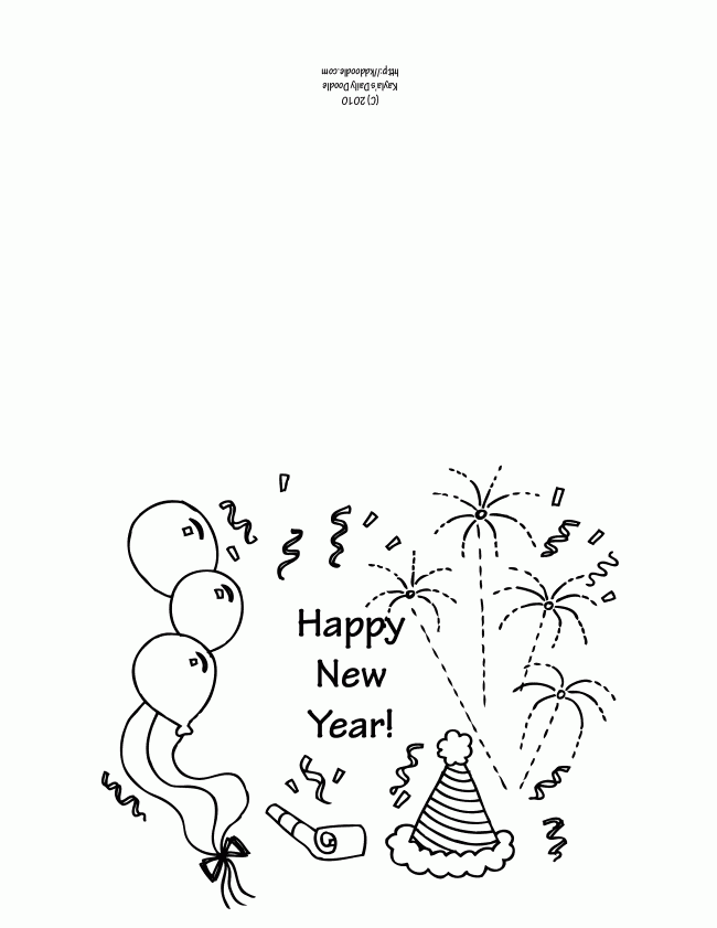 650x841 New Year's Greetings