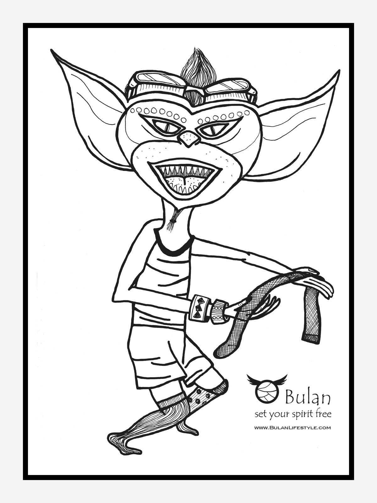 1200x1600 Sketch Of Day No 190 Sock Gremlin! Happy Halloween