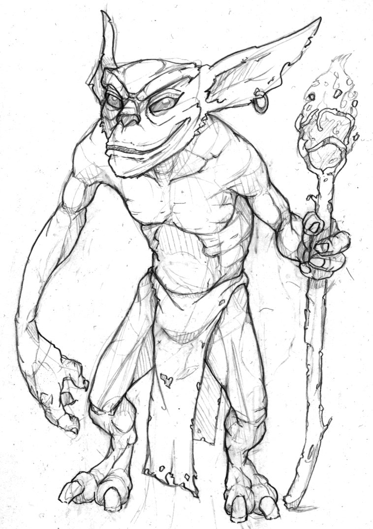 758x1076 Gremlins By Rm73